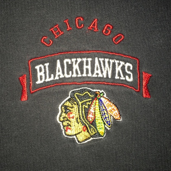 Vintage NHL Chicago Blackhawks Pro Player Rugby - Picture 2 of 4